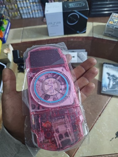 Sony psp 3000 pink transparent - sony,